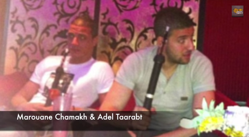 Marouane Chamakh och Adel Taarabt